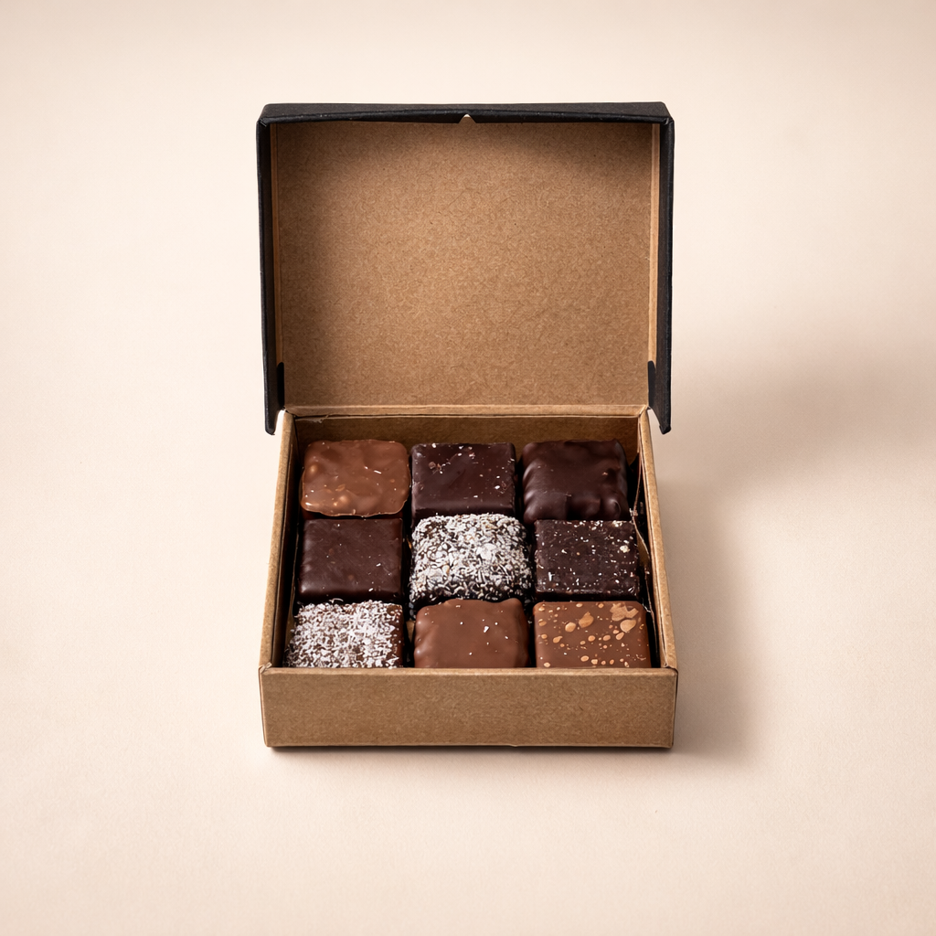 Coffret Découverte Pralinés – 9 chocolats