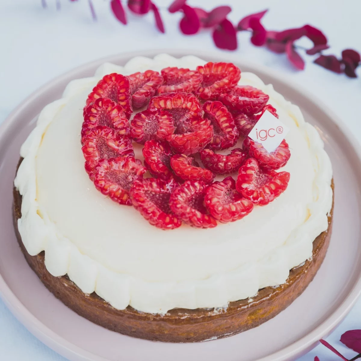 La Tarte aux Framboises – 4 personnes
