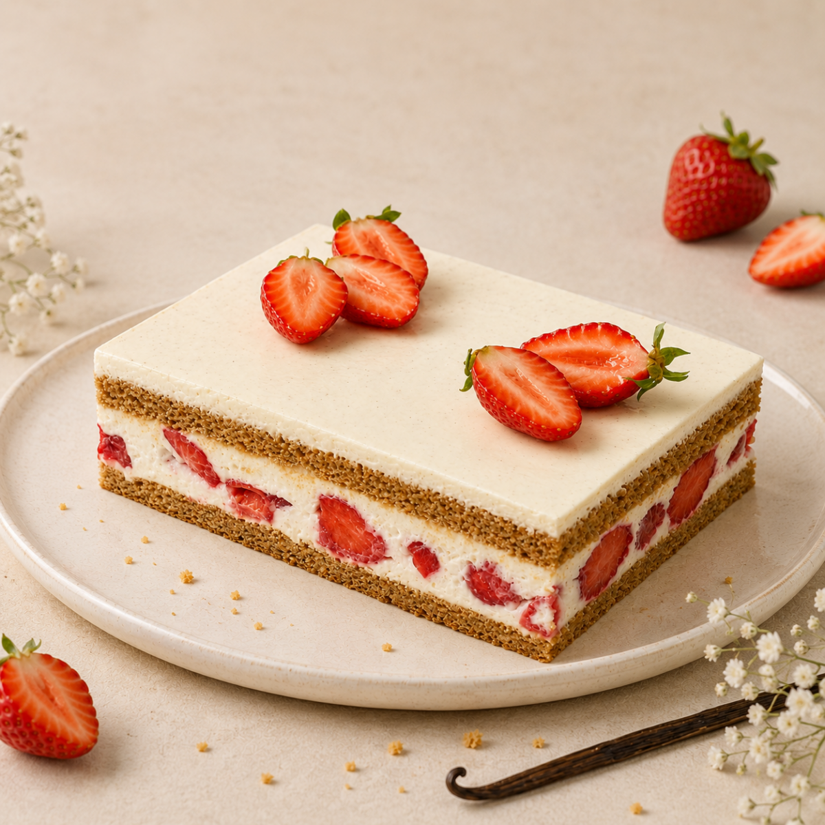 Le Fraisier – 5 à 6 personnes